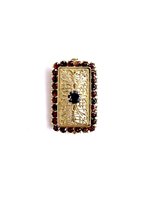 Spilla Stocco Gioielli Donna in Oro giallo Granato SAOG - SAOG